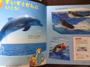 2018年8月こどもちゃれんじぽけっと　水族館