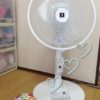 【レビュー】シャーププラズマクラスター搭載扇風機(リモコン付) PJ-H3AS-W｜とっても涼しいし、部屋干しの時には洗濯物を乾かすのに活躍